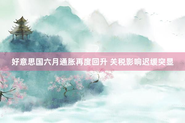 好意思国六月通胀再度回升 关税影响迟缓突显